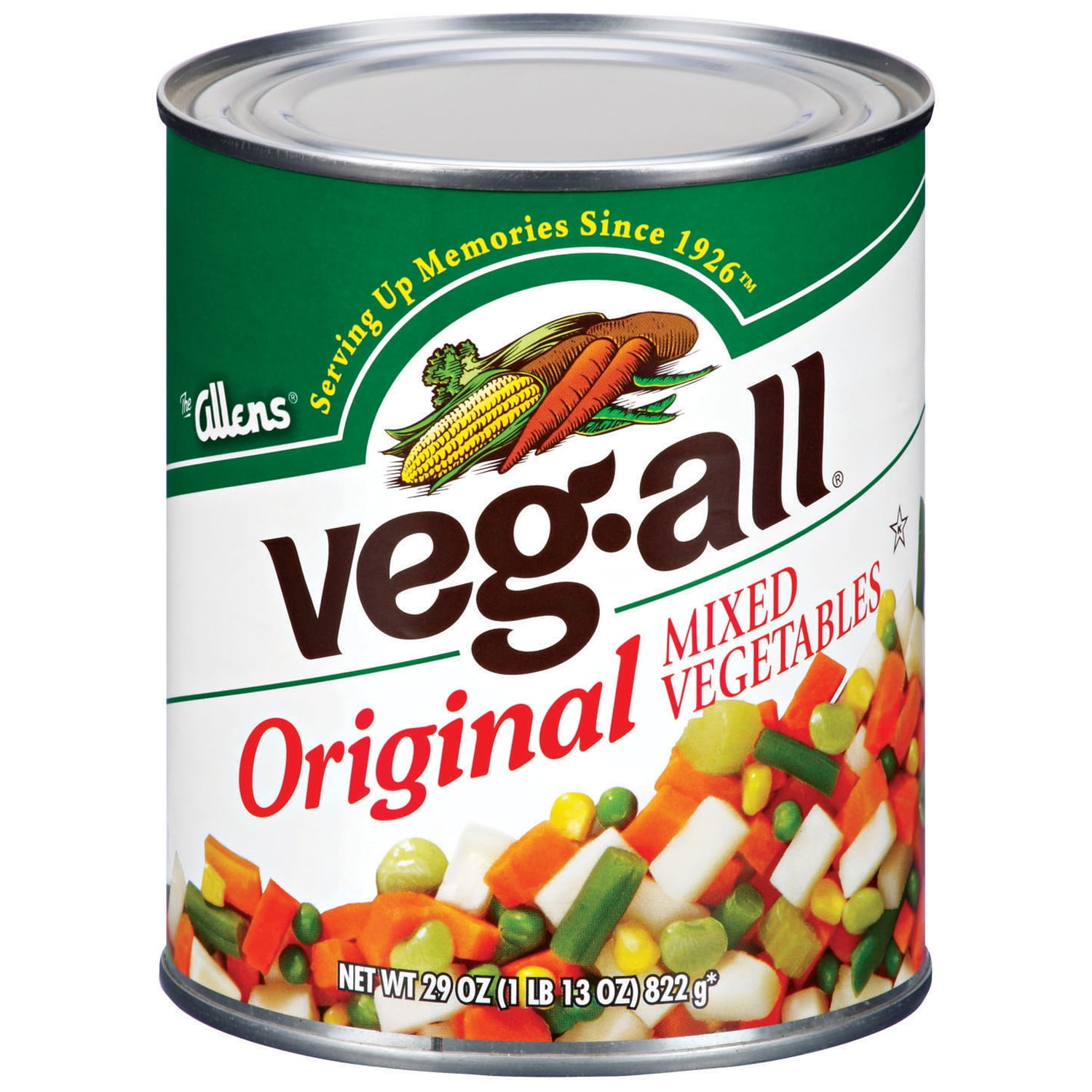 Veg-All Original Mixed Vegetables 29 Oz Can by Sager Creek Vegetable Company