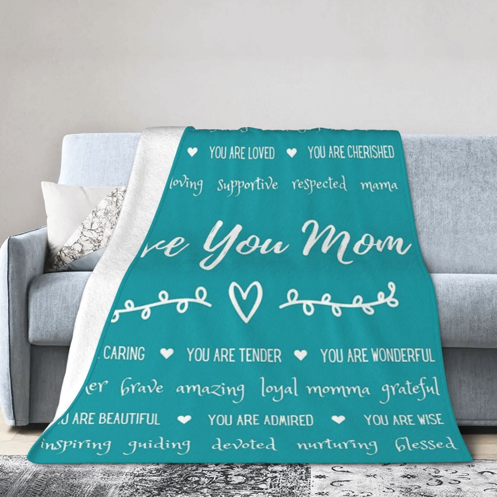 Newhomestyle Mom Blanket, Presents for Mom for Christmas from Daughter