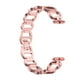 thumbnail image 1 of Methold Correa de reloj de acero inoxidable de moda para cualquier ocasión Correa de reloj de metal Correas de reloj Electrónica Rosa Rosa, 1 of 6