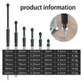 thumbnail image 1 of Magnetic Screwdriver Bit Set, Anti- Magnetic Drill Bit Set, S2 Impact Magnetic, Strong Magnetic PH2 Bits, 12PCS, 1 of 5