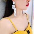 thumbnail image 4 of QIQUWOHUL Cute Earrings Cute Cartoon Pendant Earrings Green Leaf Earrings, 4 of 5