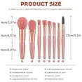 thumbnail image 2 of Juego De Brochas De Maquillaje, 8 Uds., Brochas Cosméticas Profesionales, Brochas Para Ojos, Brochas Para Sombra De Ojos, Brochas De Maquillaje Moyic CE008036-02, 2 of 6