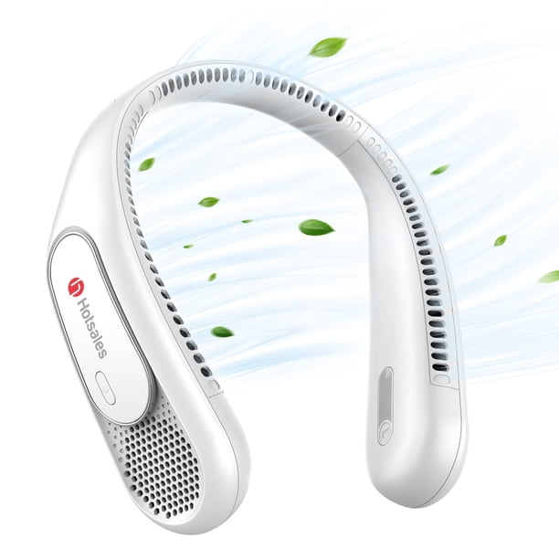 Ventilador de cuello Hotsales, sin aspas, recargable, 6000 mAh, 3 velocidades