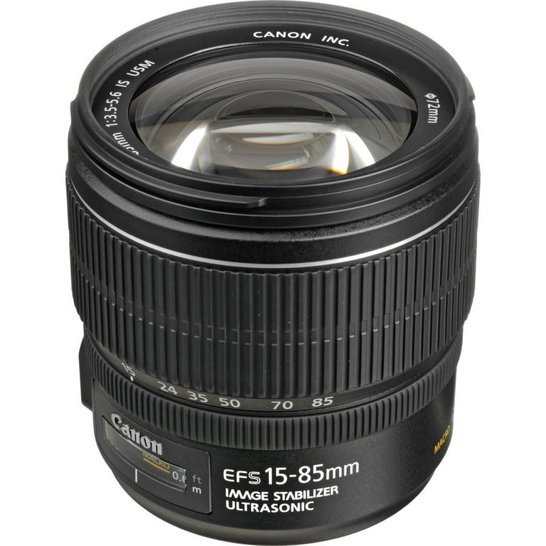 Canon EF-S 15-85mm f/3.5-5.6 IS USM Lens, Wide Angle Zoom for DSLR