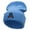 Sky Blue, variant on Gamer Mouse Embroidered 12 Inch Long Knitted Beanie - Sky Blue OSFM