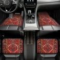 thumbnail image 7 of Car Floor Mats Set of 4, Antique Oriental Turkish Persian Carpet Vehicle Front Rear Carpets Mats Car Floor Rugs Non-Slip Auto Foot Mats Car Accessories Universal Fit for Car SUV Truck Van, 7 of 7