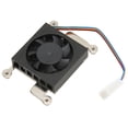 thumbnail image 4 of Para ventilador de refrigeración RasPi CM4 5V 3007 ventilador de refrigeración de bajo ruido con pegatina de disipación de calor, 4 of 5