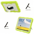 thumbnail image 3 of Dteck for iPad 10th Generation Case 2022 10.9 Inch with Soft TPU Screen Protector, Heavy Duty Rugged Protective Kids 10th Gen iPad Cover with Rotating Stand Hand/Shoulder Strap,Green, 3 of 6