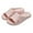 Pink, variant on OJinShaWanO White Slippers Bulk Wedding Men and Women Slippers Bathroom Household Slippers Comfortable Non Home Slippers Summer Beach Solid Color Flat Bottom Home Sandals