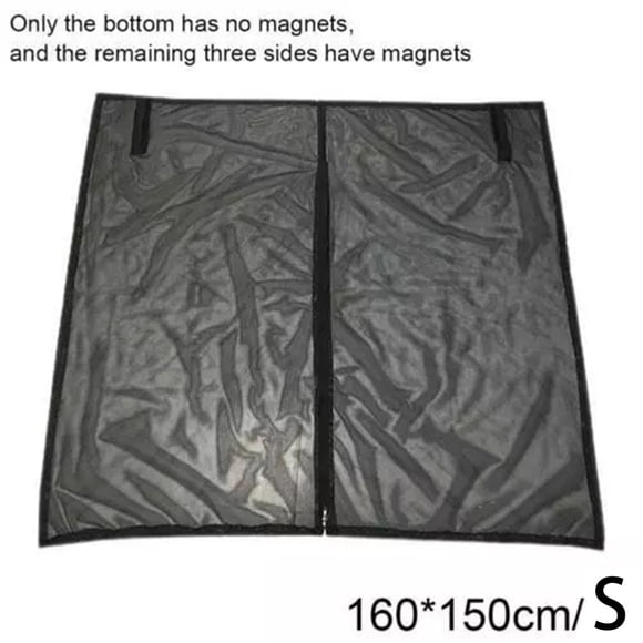 Bgsha Sliding Door Magnetic Insect Mosquito Fly Screen Net Camper Sunshade
