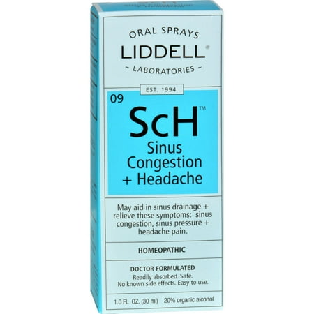 Liddell Labs ScH Sinus Congestion Headache - 1 Ounce Oral Spray