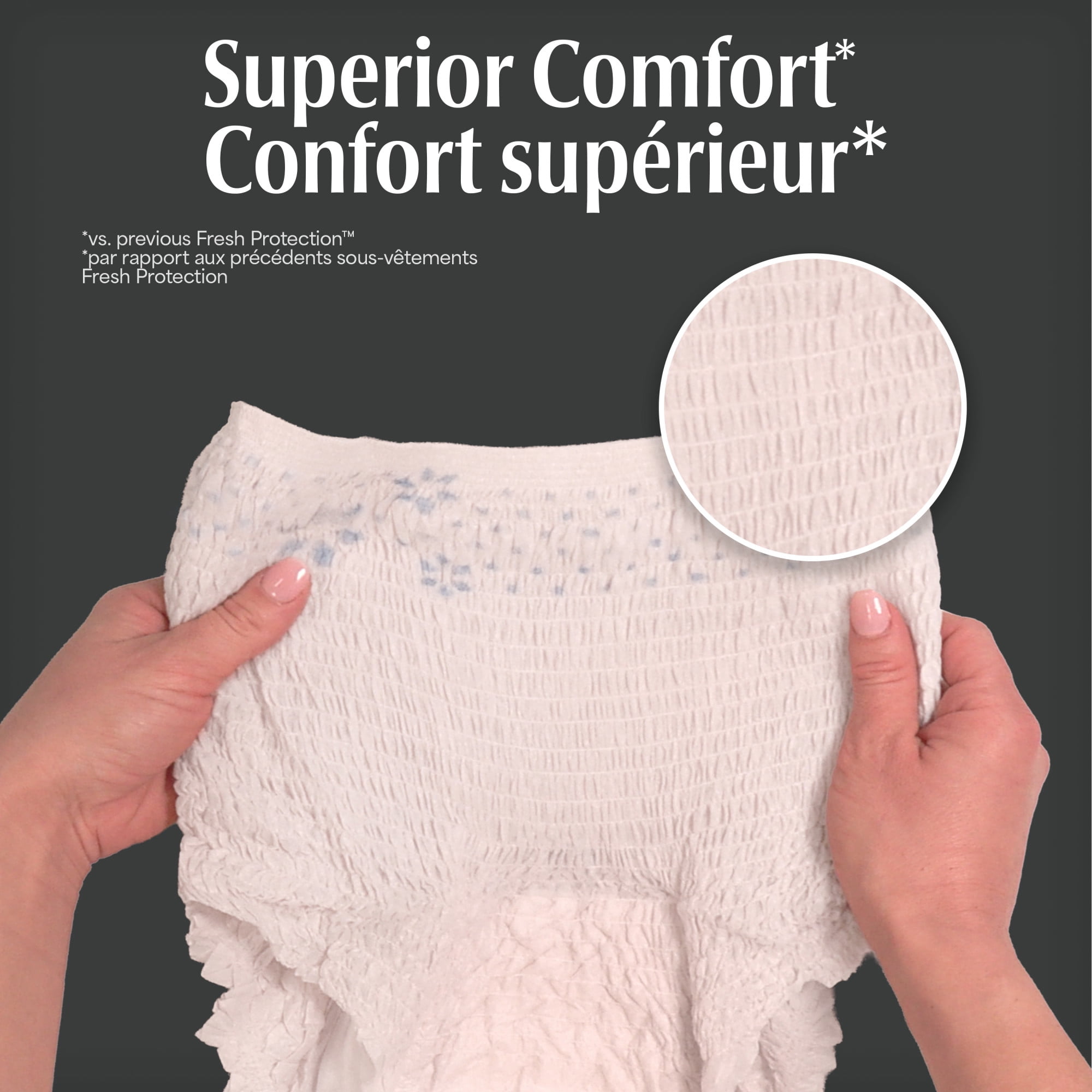 Depend Night Defense Incontinence Underwear for Women, Adult Diapers, M, 60 Count