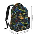 thumbnail image 2 of Disketp Off-Road Vehicle Mochila Estampada para Hombre y Mujer – Mochila Ligera Clásica con Múltiples Bolsillos para Universidad, Trabajo y Viajes-One Size, 2 of 5