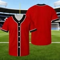 thumbnail image 2 of Tranfacy Unisex Kids 1-13 Years Summer Shirt Short Sleeve V-Neck Solid Mesh Casual Sports Ball Tops, 2 of 5
