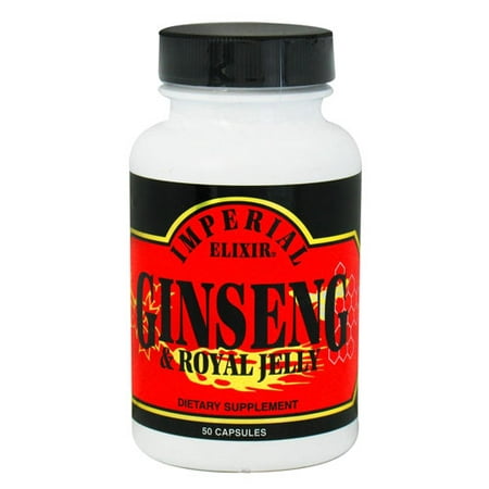 Imperial Elixir Ginseng And Royal Jelly Capsules - 50