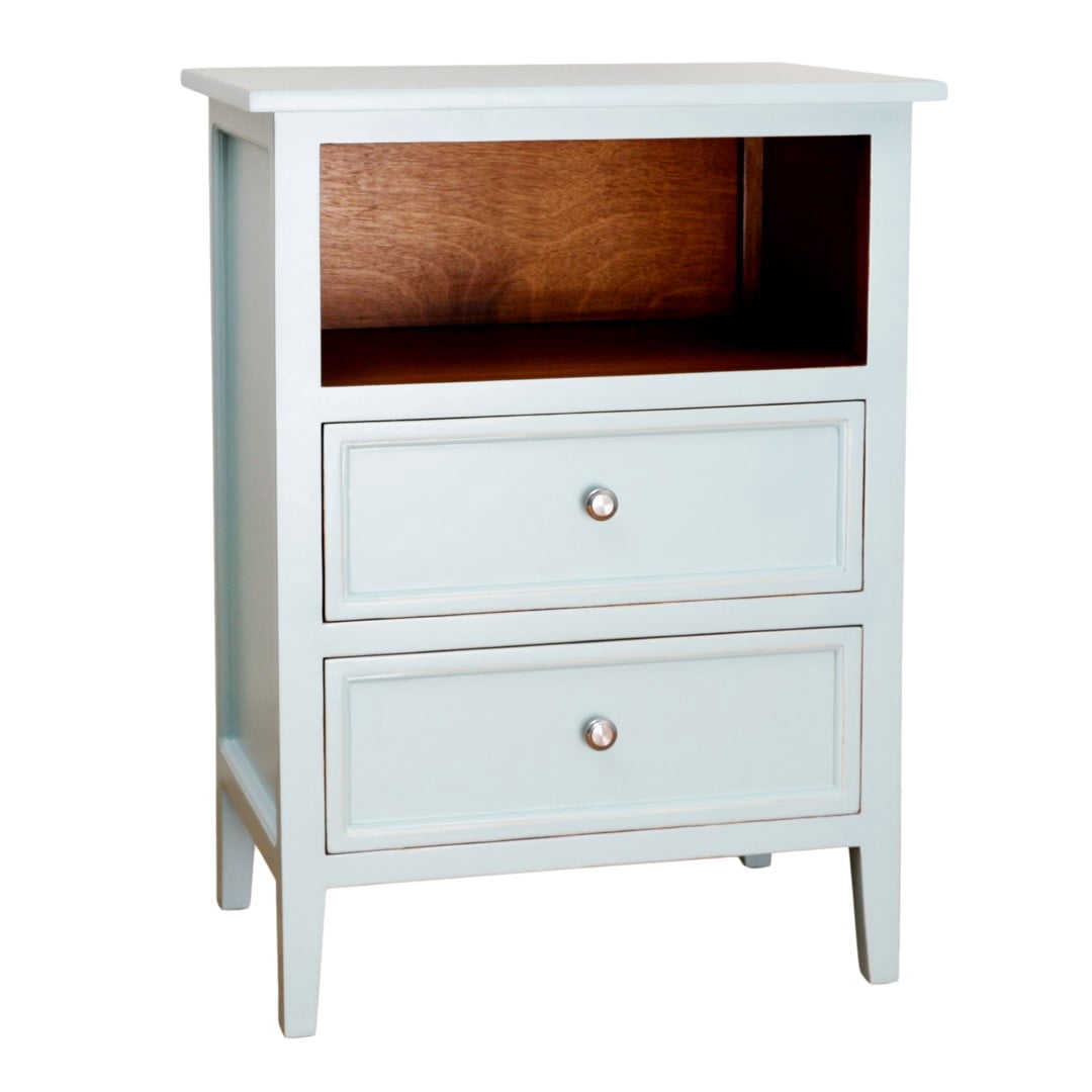 Porthos Home Lily 2 Drawer Nightstand Walmart Com Walmart Com