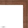 thumbnail image 6 of 28x28 Brown Rustic Wide Barnwood Picture Frame - UV Acrylic, Foam Board Backing, Hanging Hardware, 6 of 8