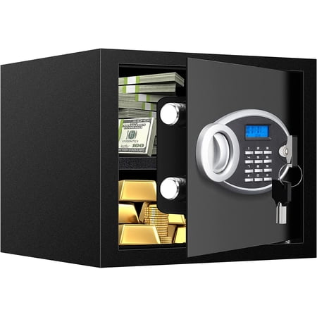 1.7 CUFT Fireproof Waterproof Digital Security Safe with Electronic Keypad and Removable Shelf Bestseling