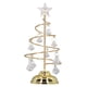 thumbnail image 2 of Lámpara de mesa con luz nocturna de árbol de navidad de cristal led, pequeña luz nocturna decorativa para dormitorio, adorno festivo cálido con interruptor y colgante de, 2 of 7