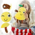 thumbnail image 4 of Interactive Fruit Plush Toy with Music & Touch Sensor Cute Orange Avocado Lemon Stuffed Animal Educational Musical Toy for Kids Baby Sensory Play Birthday Gift, 4 of 5