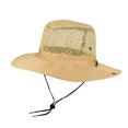 thumbnail image 6 of NUZYZ Women Fisherman Hat Hollow Out Breathable Wide Brim Windproof Strap Sunscreen Foldable Mountaineering Hat Sun Hat Headwear, 6 of 8