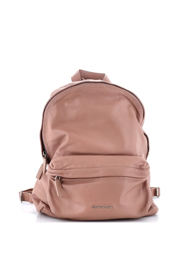 Pre-Owned Classic Backpack Rubber-Effect Faux Leather Small By Rebag