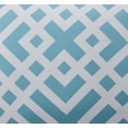 thumbnail image 4 of Mainstays Teal Geometric 8 Piece Bed in a Bag Comforter Set with Sheets, King, 4 of 11