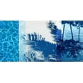 thumbnail image 2 of Carter, Charlie 14x9 White Modern Wood Framed Museum Art Print Titled - Palm Resort I, 2 of 4