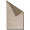 thumbnail image 3 of Uttermost Barhara 96x120" Coastal Hemp Reversible Rug in Beige, 3 of 3