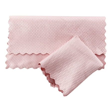 

Fragarn Multi-Functional Reusable Lint Cloths Absorbent Fish-scale Microfiber Glass Cleaning Cloth Nanoscale Cleaning Cloth