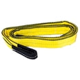 thumbnail image 3 of (4 Pack) 1"x8 ft Web Lifting Sling - 3200 LBS WLL Vertical - Polyester Heavy Duty Tow Lift Straps - Flat Eye & Eye 2-Ply - Choker (2500 # WLL) & Basket (6400 # WLL) Capacity, 3 of 4