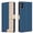Blue, variant on Wallet Case for iPhone XS Max, RFID Blocking Credit Card Holder, Premium Splice PU Leather Magnetic Clasp Folio Kickstand Flip Shockproof Luxury Cover For iPhone XS Max,Red