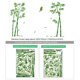 thumbnail image 5 of Bearachild Adhesivo de pared de bambú para dormitorio, impermeable, extraíble, ventana, puerta, calcomanía decorativa, papel tapiz de moda Natural, Decoración del hogar, 5 of 6
