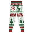 thumbnail image 5 of NIEWTR Girls Boys Christmas Pajamas Toddler Boy Kids Holiday Pajamas Set Santa PJS Winter Sleepwear Children Clothes Sleepwear Sets (5-6 Years,Watermelon Red), 5 of 8