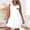 White, variant on absanyy Womens Nightgown Knee Length Sleep Dress - Soft Cotton Short Sleeve Loungewear for Women, Comfortable Home Wear in Navy Blue,Size M