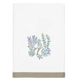 thumbnail image 3 of Authentic Hotel and Spa  Turkish Cotton Aaron 3PC Embellished Towel Set White, 3 of 5