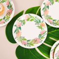 thumbnail image 3 of Efavormart 25 Pack | 7" Spring Floral Premium Dessert, Appetizer Paper Plates, Disposable Party Plates - 300 GSM, 3 of 11