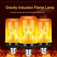 thumbnail image 3 of CNKOO Upgraded LED Flame Light Bulb  4 Modes Fire Light Bulbs with Upside Down Effect  E26 Base Flickering Light Bulbs for Party  Outdoor  Indoor  Home Decor, 3 of 9
