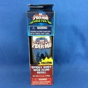 Marvel Spider-Man Spidey Shot Web Fluid Refill, Yellow
