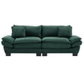 thumbnail image 2 of Corduroy Couch - Construction Extra Pillows Living Room Comfortable And Spacious Bedroom, Furniture, 2 of 5