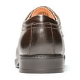 thumbnail image 5 of Bruno Marc Men's Oxford Classic Lace Up formal Dress Shoes Downing-01 Dark/Brown Size 8, 5 of 9
