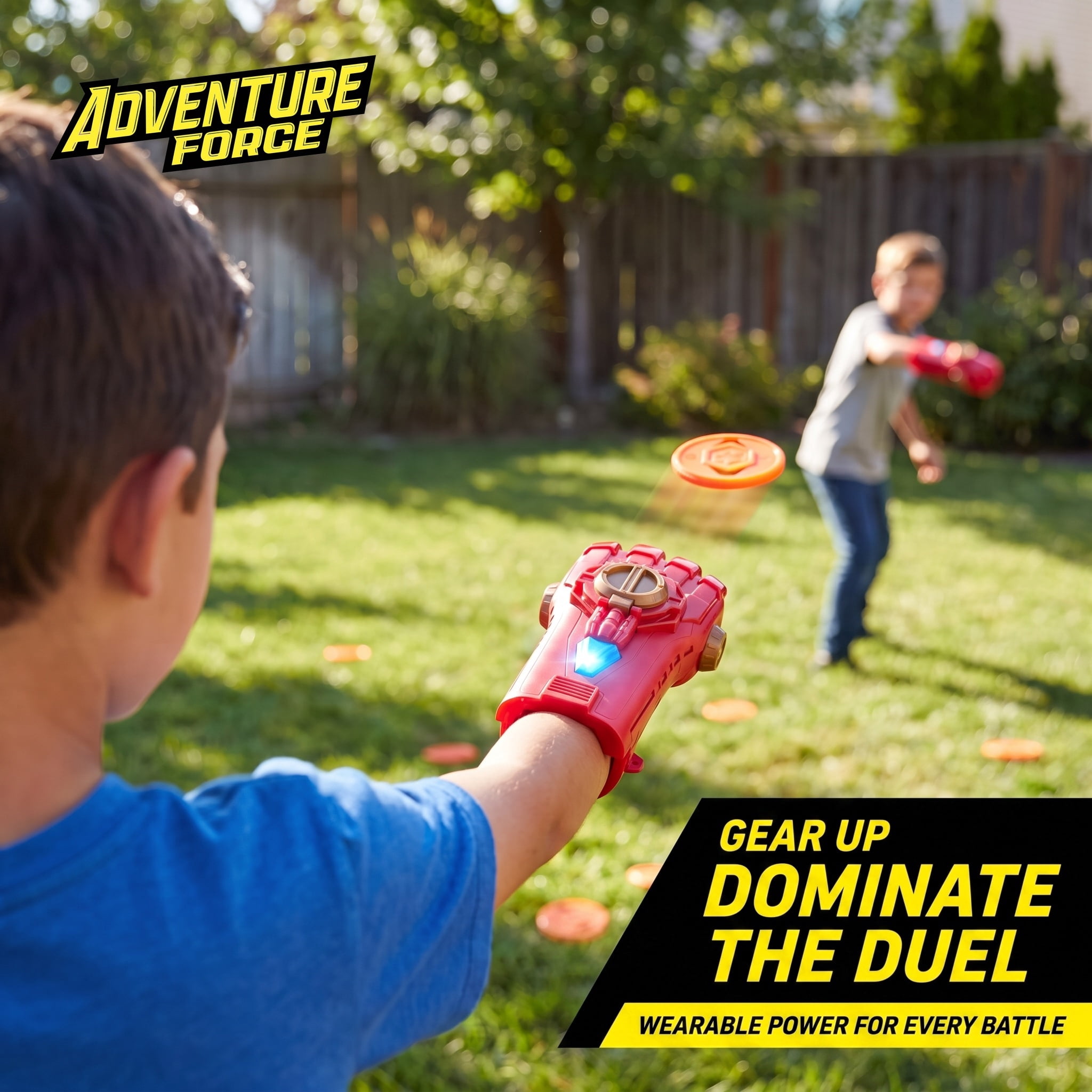 Adventure Force Gauntlet Disc Launchers, 18 Pieces
