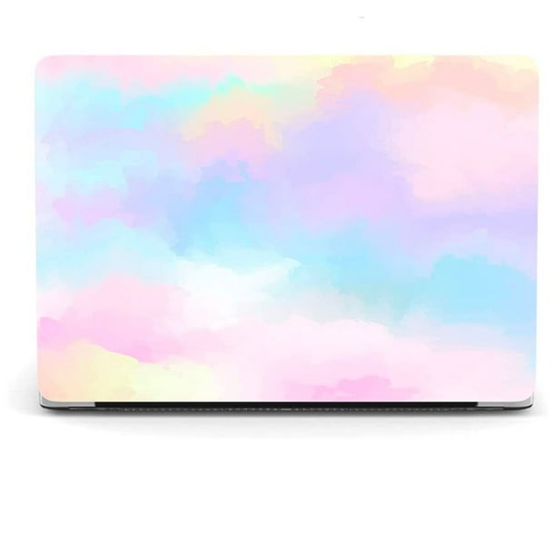 Funda dura izÜg compatible con MacBook AIR 13 M2 modelo A2681 Diseño Nubes