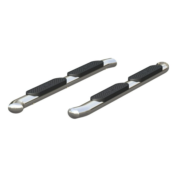 ARIES S224052-2, 4" Oval Polished Stainless Steel Nerf Bars, Select Chevrolet Colorado,GMC Canyon Crew Cab For 2020 Chevrolet Colorado LT