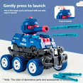 thumbnail image 2 of LNGOOR Fun Off-Road Tank Toy Car With Deformation & Launching Shell - Perfect For Boys‘ Playtime, 2 of 5