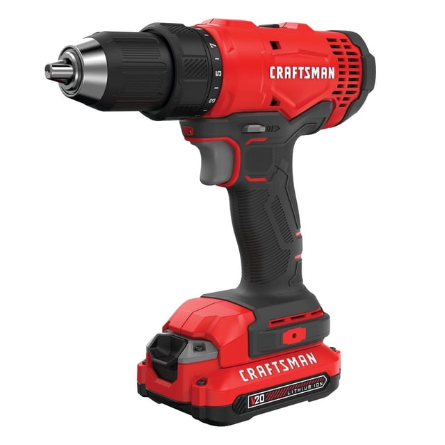 CRAFTSMAN V20* Kit de taladro/destornillador inalámbrico (CMCD701C2)