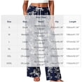 thumbnail image 3 of Utoimkio Drawstring Waist Tie-Dye Wide Leg Pants for Women Casual Summer Beach Trousers with Pockets, 3 of 6