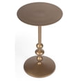 thumbnail image 1 of Mesa auxiliar Butler Zora Bronze Iron Pedestal Gold 19.25H, 1 of 8