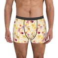 thumbnail image 4 of Wukai Rabbit And Balloon Print Men’s Underwear Breathable Boxer Briefs,&nbsp;Moisture Wicking & Breathable-Small, 4 of 7