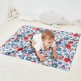 thumbnail image 2 of Pioneer Flower Blanket,Comfortable Soft Flannel Throw Blanket,All Season,Warm Lightweight Blankets for Sofa Bed Couch Living Room Chair,30"x40"(80x100cm), 2 of 4